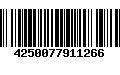 Código de Barras 4250077911266