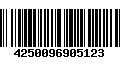 Código de Barras 4250096905123