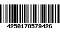 Código de Barras 4250178579426