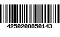 Código de Barras 4250208850143