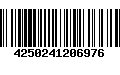 Código de Barras 4250241206976