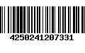 Código de Barras 4250241207331