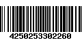 Código de Barras 4250253302260