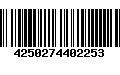 Código de Barras 4250274402253