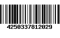 Código de Barras 4250337812029