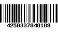 Código de Barras 4250337848189