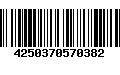 Código de Barras 4250370570382