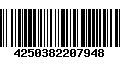 Código de Barras 4250382207948