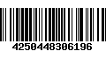 Código de Barras 4250448306196