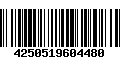 Código de Barras 4250519604480