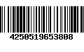 Código de Barras 4250519653808