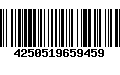 Código de Barras 4250519659459