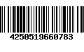 Código de Barras 4250519660783