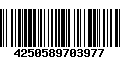 Código de Barras 4250589703977