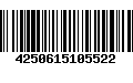 Código de Barras 4250615105522