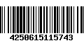 Código de Barras 4250615115743