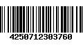 Código de Barras 4250712303760