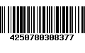 Código de Barras 4250780308377