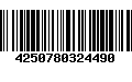 Código de Barras 4250780324490