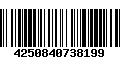 Código de Barras 4250840738199