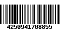 Código de Barras 4250941708855