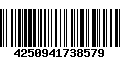 Código de Barras 4250941738579