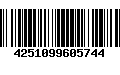 Código de Barras 4251099605744