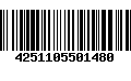 Código de Barras 4251105501480