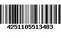 Código de Barras 4251105513483