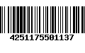 Código de Barras 4251175501137