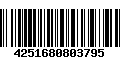 Código de Barras 4251680803795