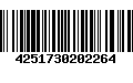 Código de Barras 4251730202264