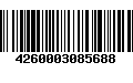 Código de Barras 4260003085688