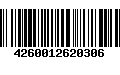 Código de Barras 4260012620306