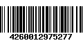 Código de Barras 4260012975277