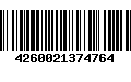 Código de Barras 4260021374764