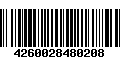 Código de Barras 4260028480208