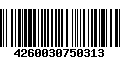 Código de Barras 4260030750313