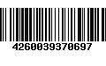 Código de Barras 4260039370697