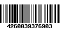 Código de Barras 4260039376903