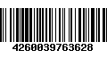 Código de Barras 4260039763628