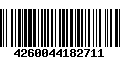 Código de Barras 4260044182711