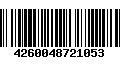 Código de Barras 4260048721053