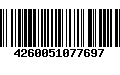 Código de Barras 4260051077697