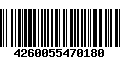 Código de Barras 4260055470180