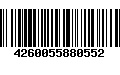 Código de Barras 4260055880552