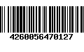 Código de Barras 4260056470127