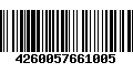 Código de Barras 4260057661005