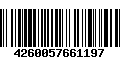 Código de Barras 4260057661197