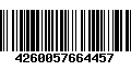 Código de Barras 4260057664457